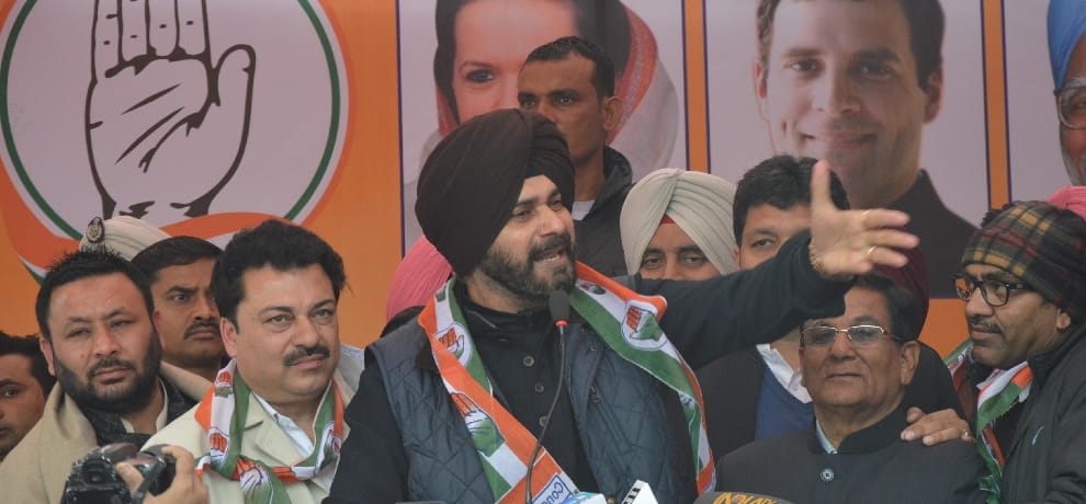 Bjp and akali took dig on sidhu in election campaign
