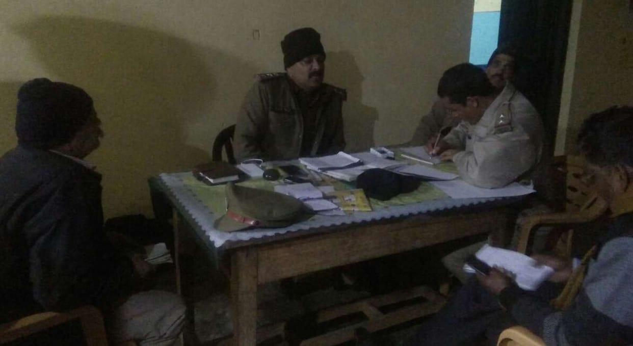 police found cash from truck in chobattakhal constituency.