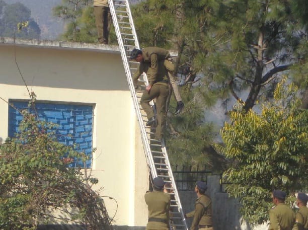 Police Fire drill