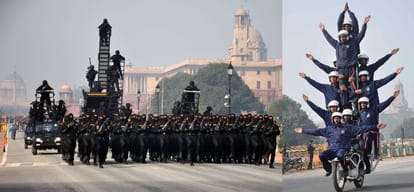 republic day: full dress rehearsal today see the routes and then go out