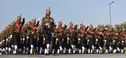 republic day: full dress rehearsal today see the routes and then go out