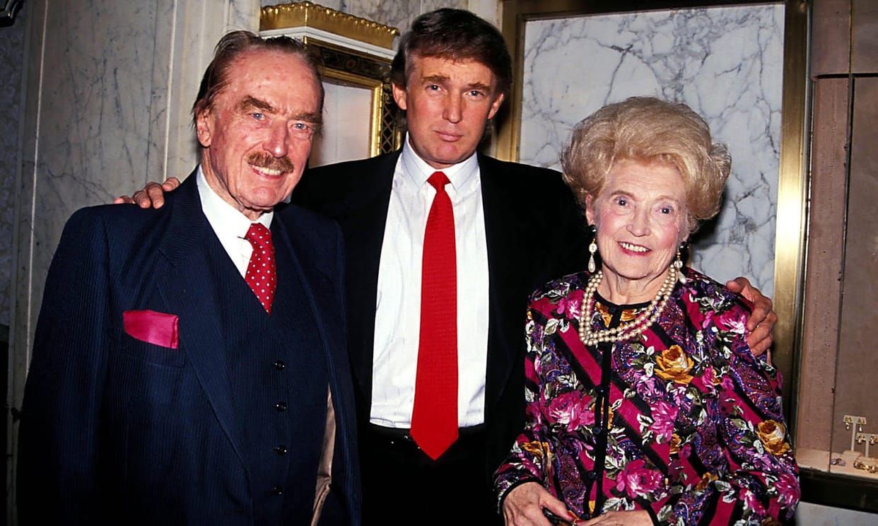 once upon a time trump' mother come to newyork become a maid