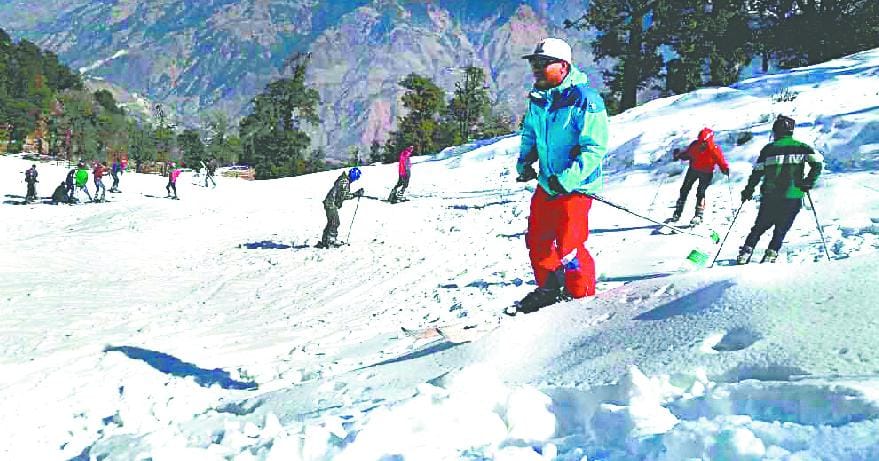 Save the Himalayas sworn skiing