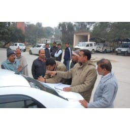 Student killed by a vehicle while crossing the road bump, death, jhajjar news