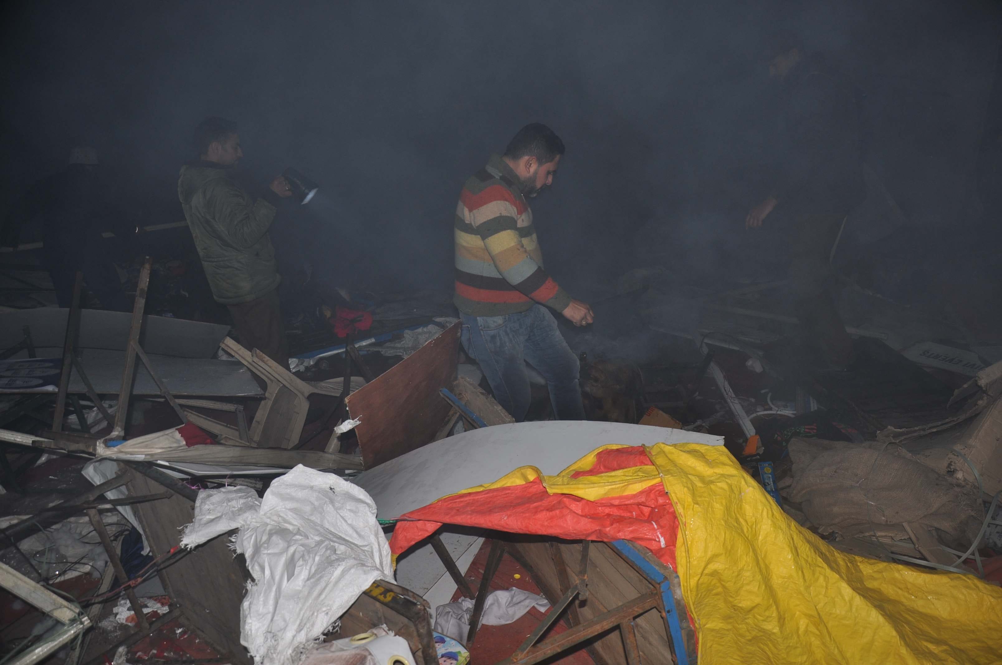 fire breaks down in jammu trade fair