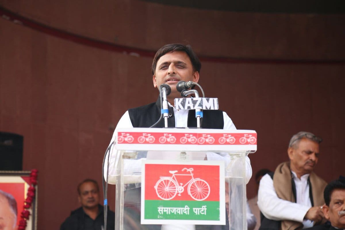 Samajwadi party declares its candidates for UP election.
