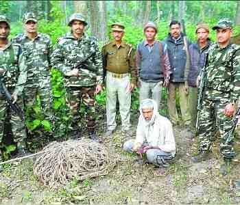 Tiger hunters nabbed, three absconding