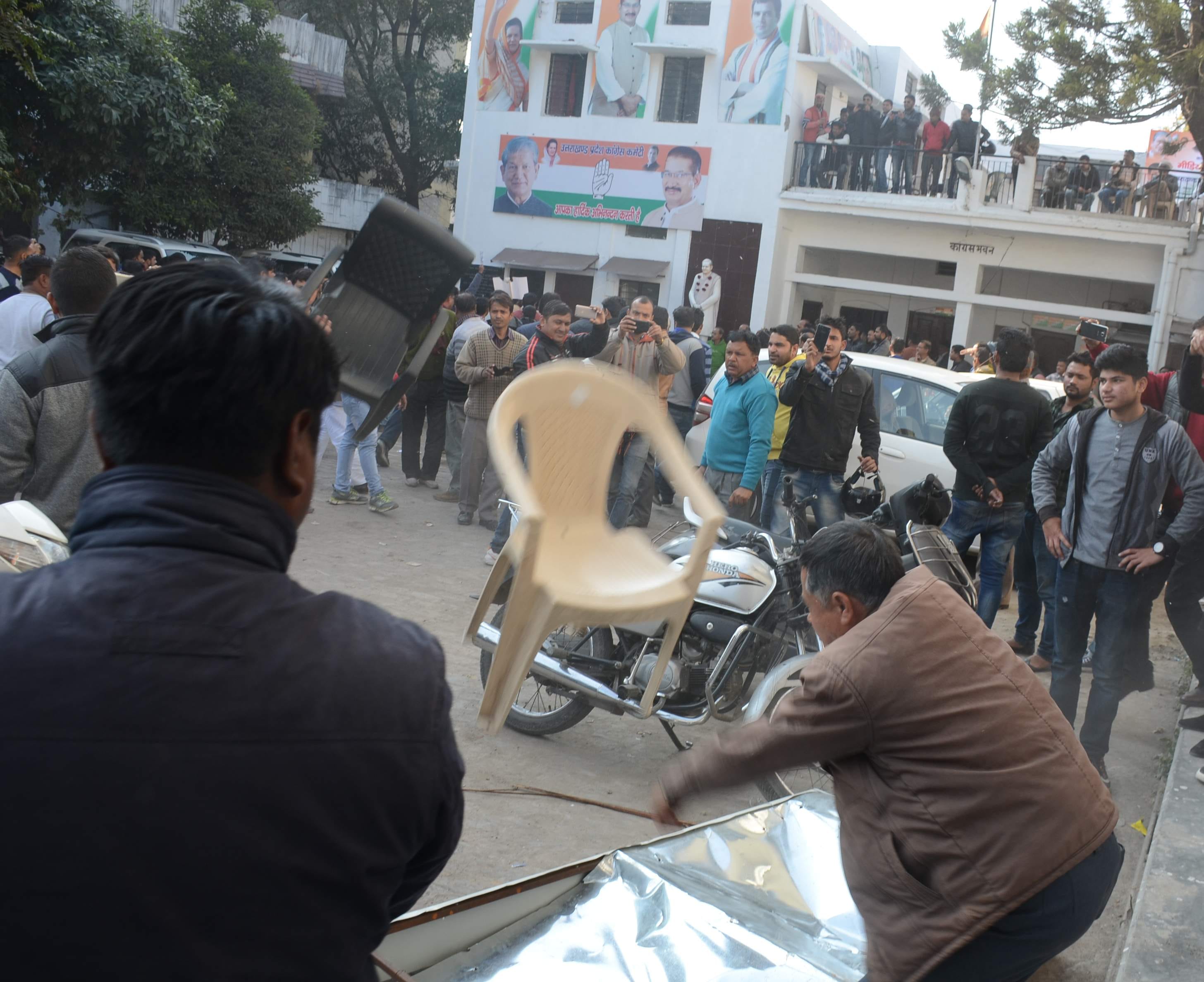 anger in congress on candidate list.