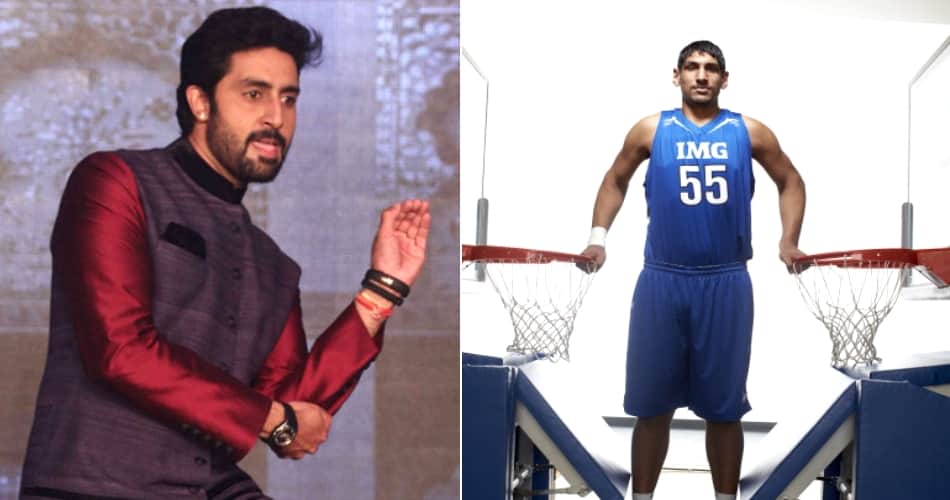 India's first NBA player Satnam singh bhamara big statement on Abhishek Bachchan