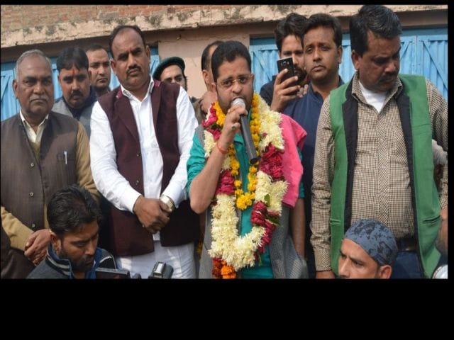 MLA Ashish Yadav of SP resignation