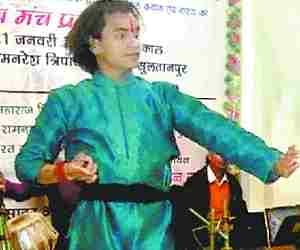Kathak artists stage show