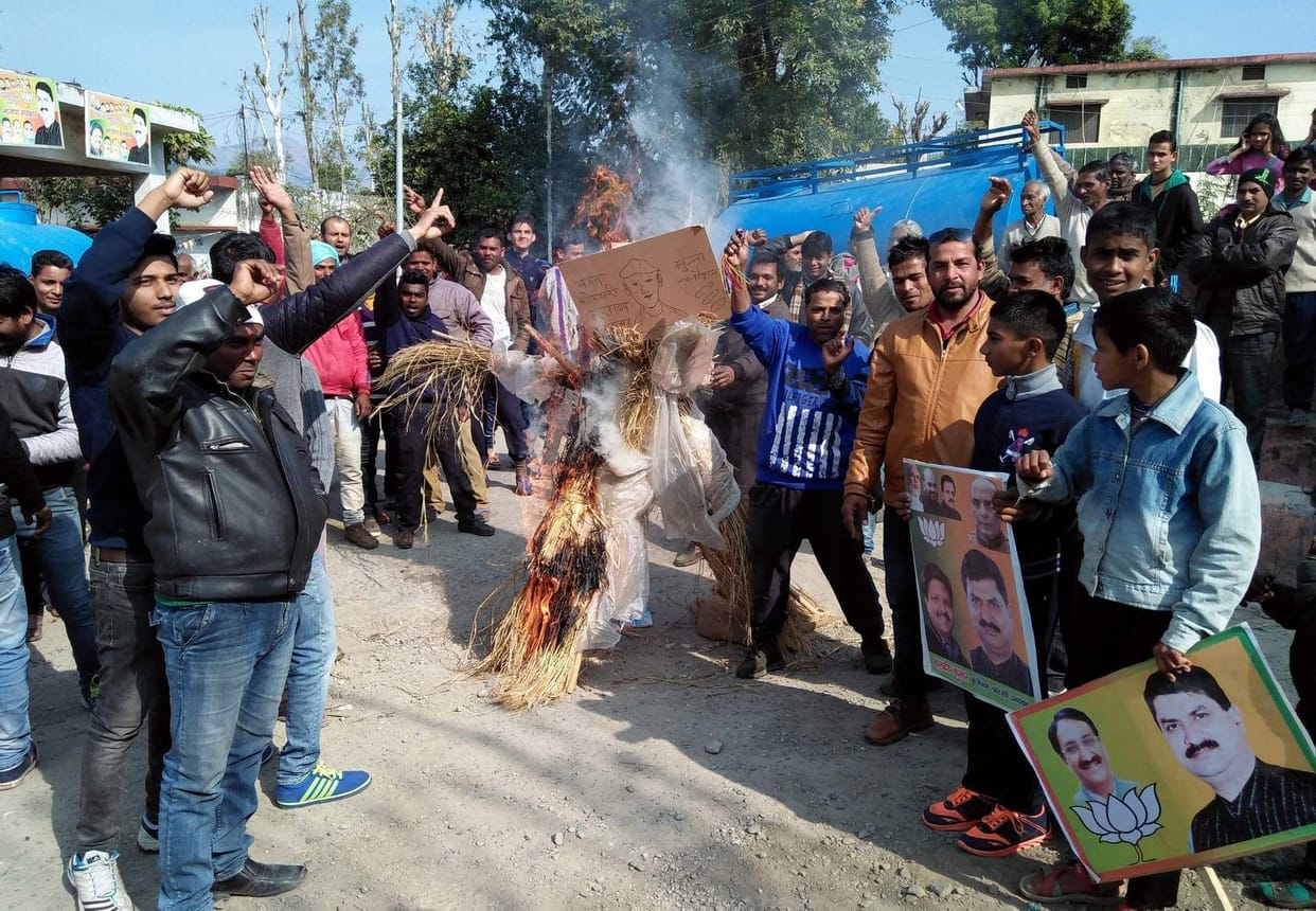 anger in bjp on munna singh chauhan ticket.