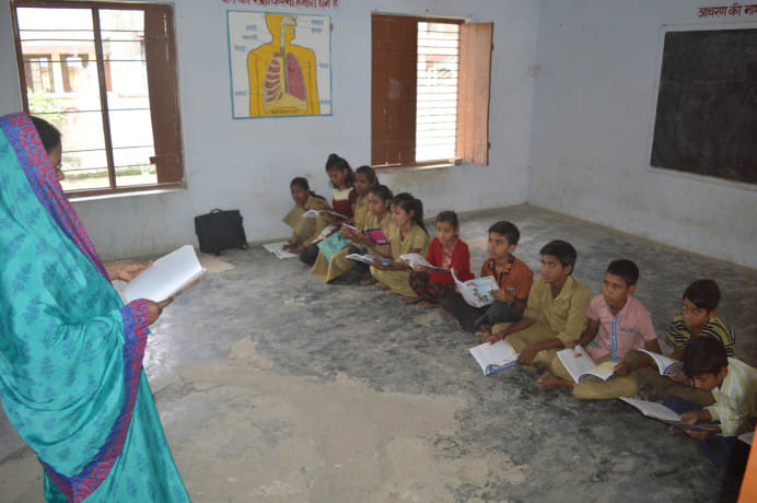 No standard by building schools full of children
