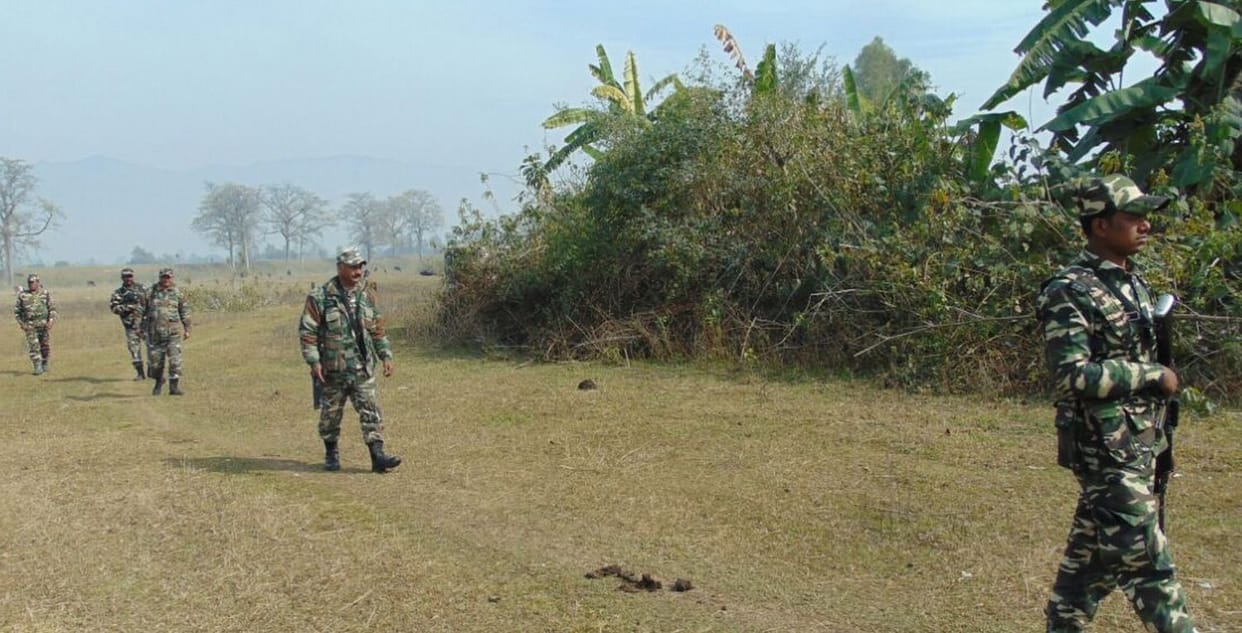 ssb high alert on nepal border.