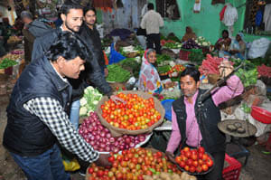 Disintegrate turned tomato, a half per kg