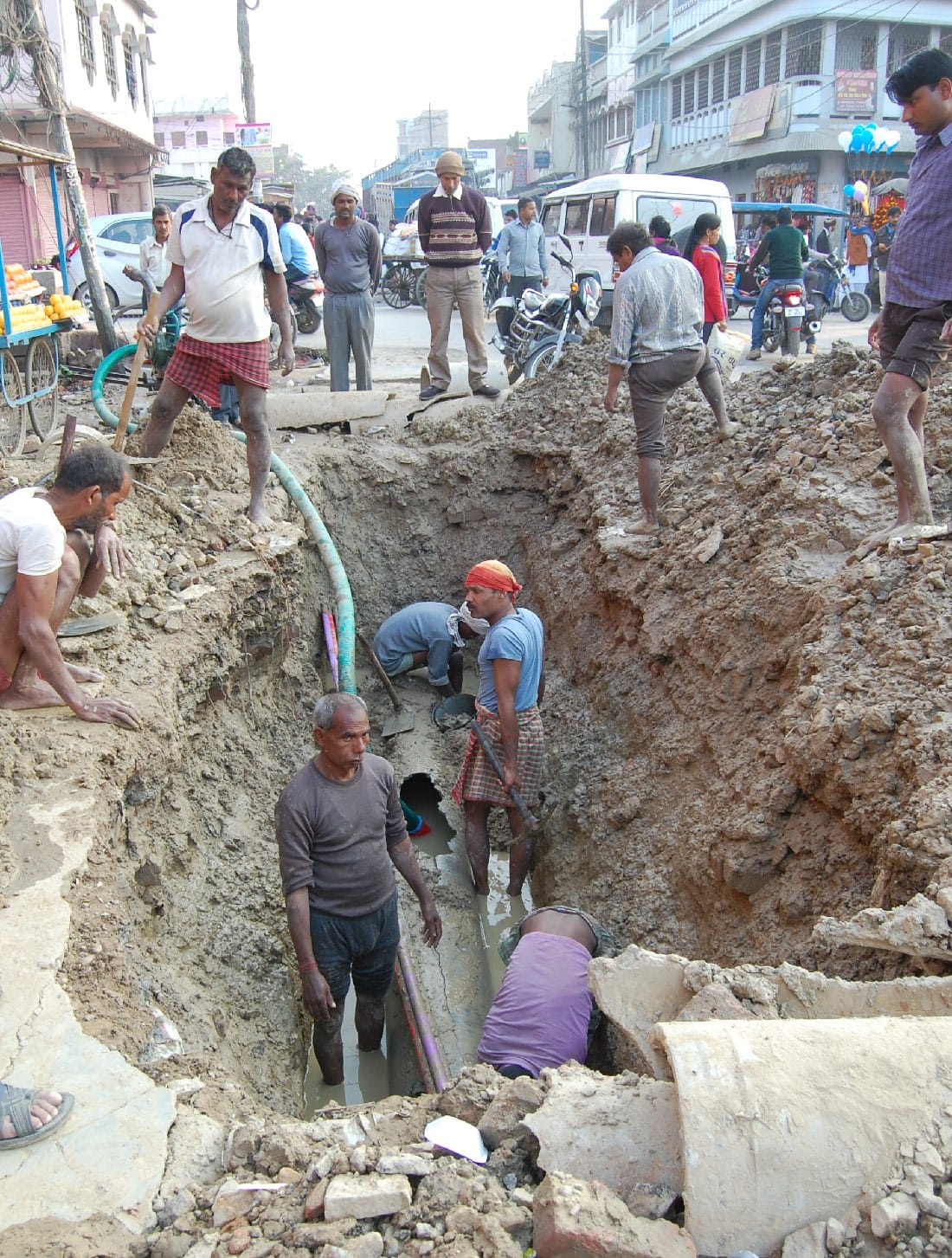 30 thousand people suffering from water shortage