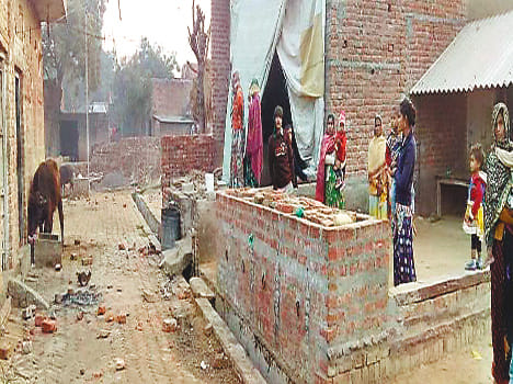 Stone throwing and firing in dispute