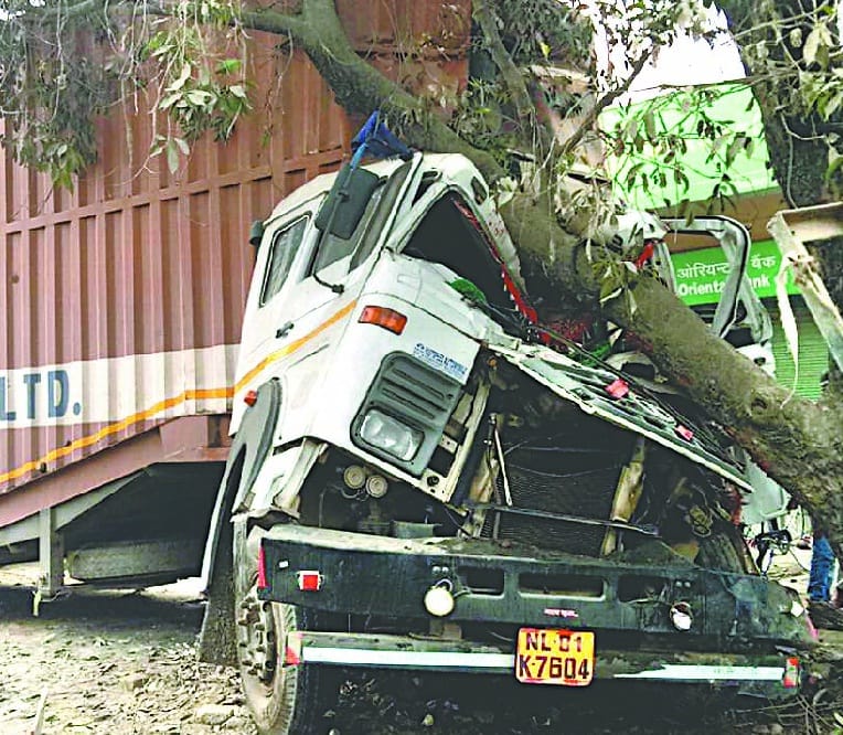 Container from being hit by the home guard killed