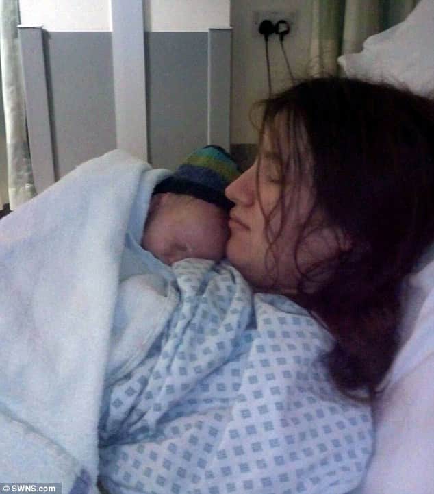  alice payne gives birth to his son while asleep, amazd docter