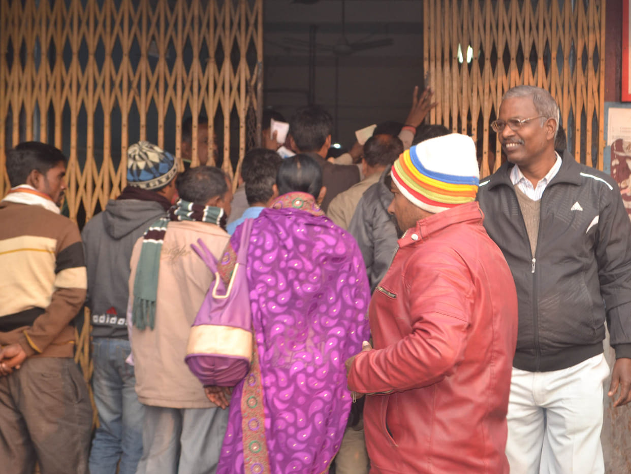 No money in banks, ATMs dry
