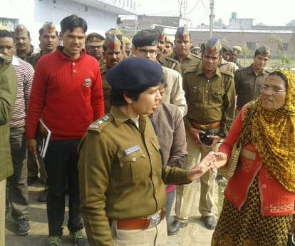 ruckus and firing in malihabad in Lucknow.