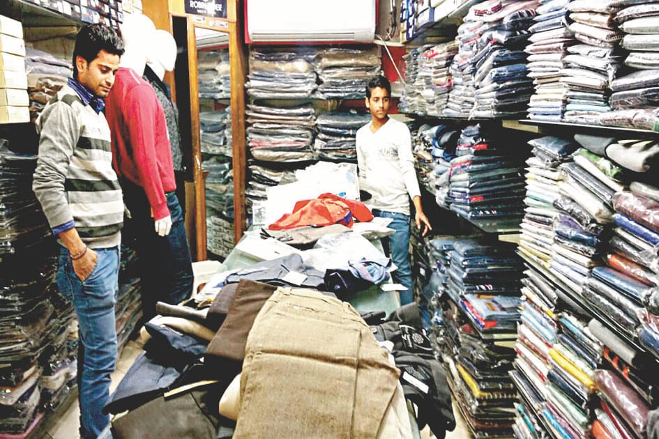 Readymade garment shop theft of millions