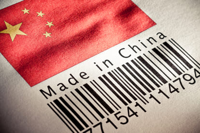 china share in make in India 