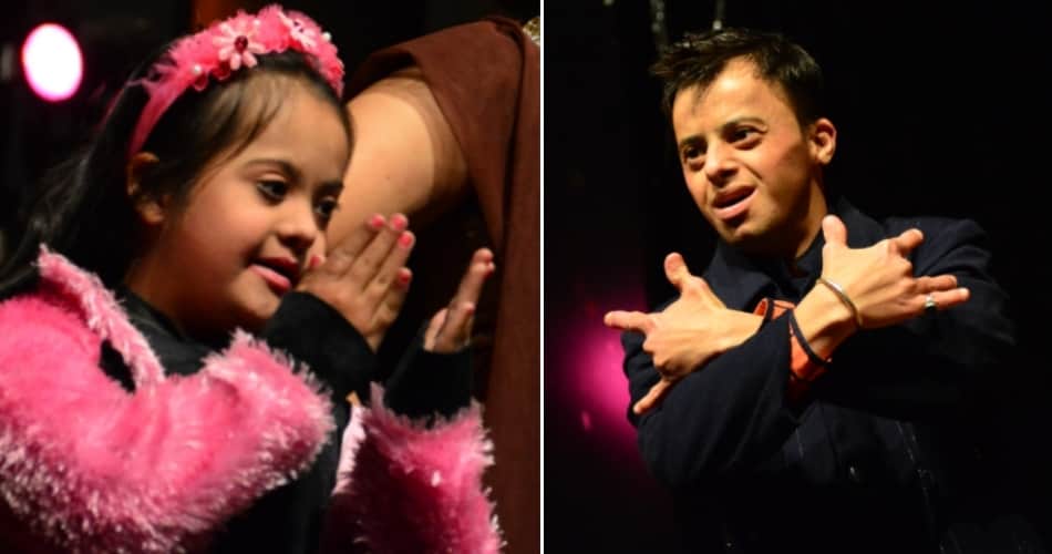 disable childrens fashion show first time at chandigarh