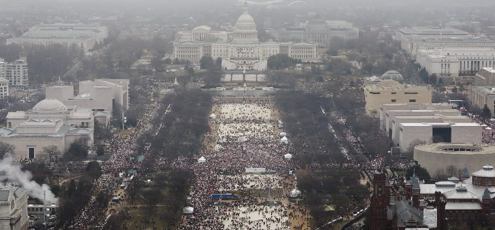 Gurugram- Trump swearing ceremony managed by company in Gurugram 