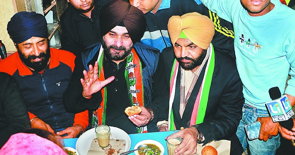 congress leader navjot singh sidhu political career, punjab assembly election 2017