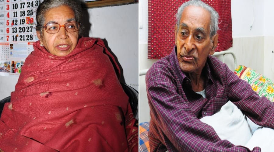 elderly peoples share their grief in old age home