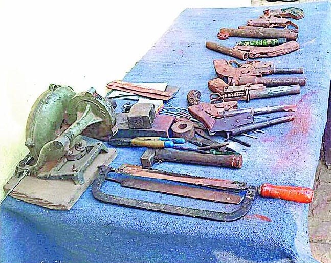  pistol Factory intercepted