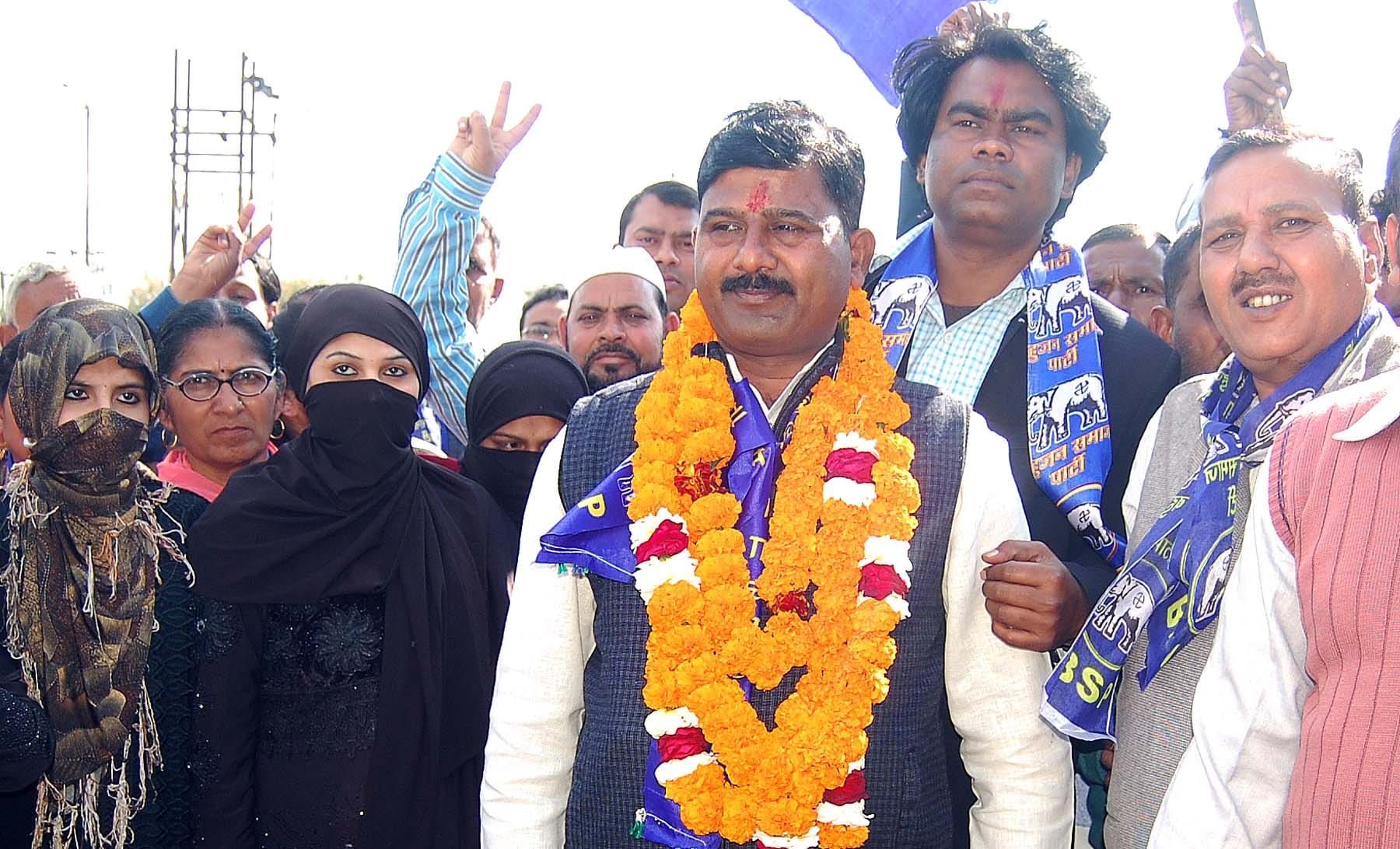 bjp candidate yatishwaranand file nomination