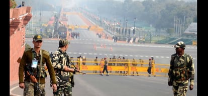 republic day: full dress rehearsal today see the routes and then go out