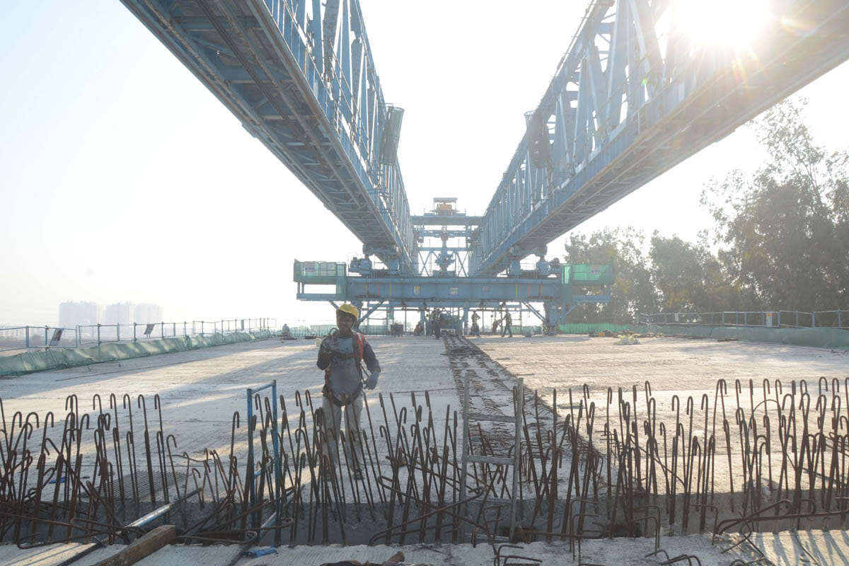 In April of the current difficult to elevated roads