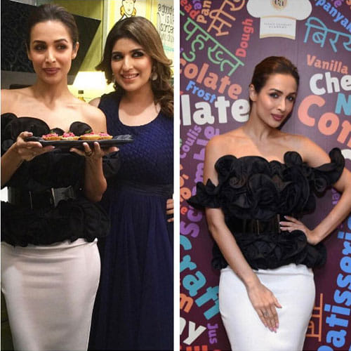 malaika arora bold look in an event