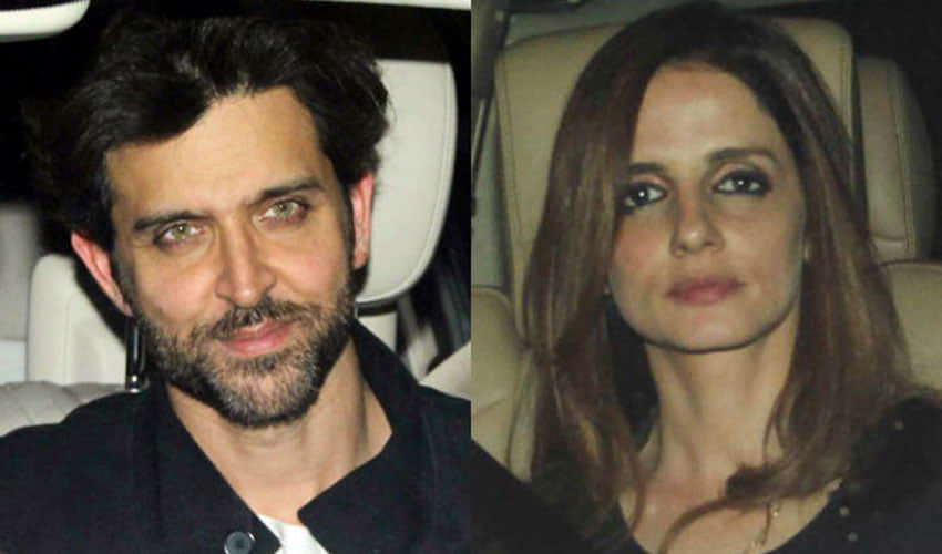sussanne khan attend hrithik roshan's party