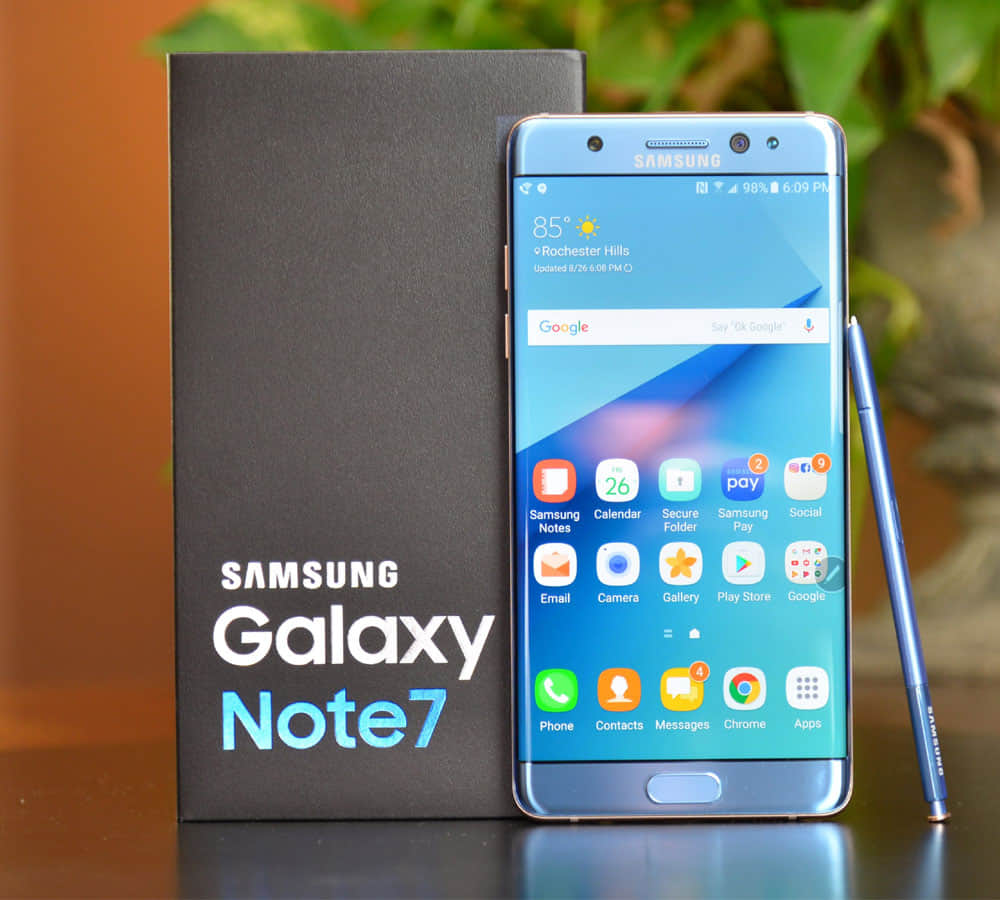 Samsung disclosed why note 7 catched fire