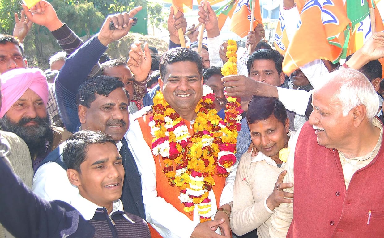 BJP is not in mood to give pardon to mla sanjay gupta