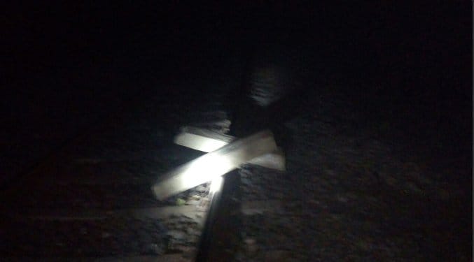 Train accident averted after patrolmen found stone on railway track 