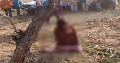nepali boy killed wife and hanged her body on tree, 11 days girl child also killed at panipat