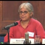 activist Bela Bhatia threatend by goons- Get out of Bastar otherwise we will burn your house