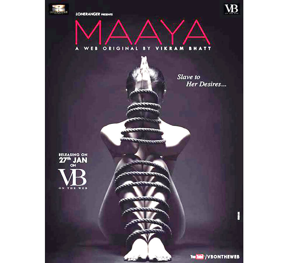 vikram bhatt web series maya poster release