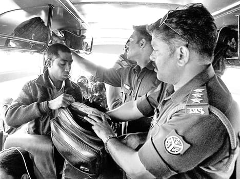 130 vehicles were checking