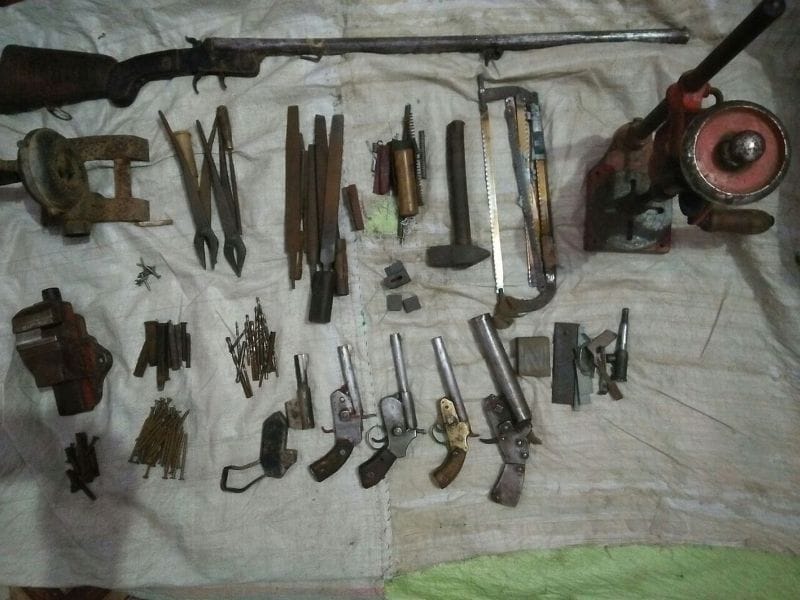 Arms Factory seized, two arrested from the spot
