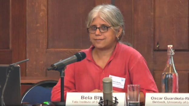 activist Bela Bhatia threatend by goons- Get out of Bastar otherwise we will burn your house