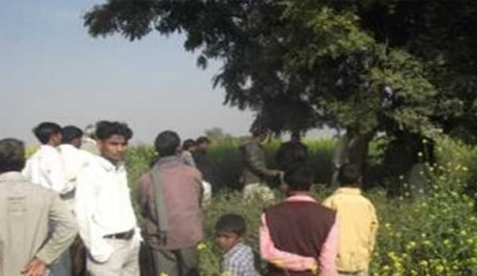 sons body found hanging on tree outside the village