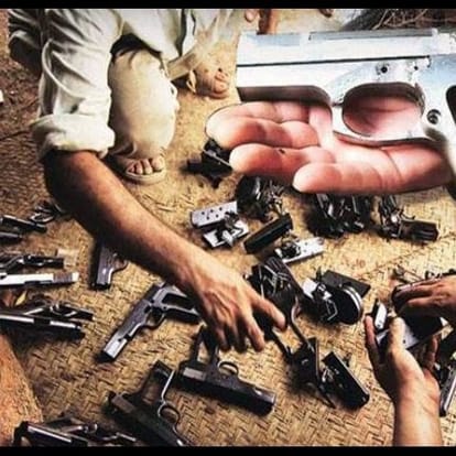 weapon factory was running in ravines supply in election  