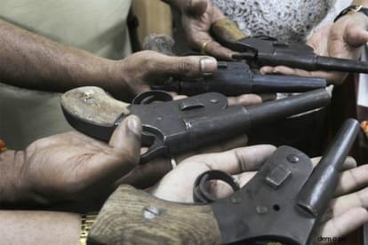 weapon factory was running in ravines supply in election  