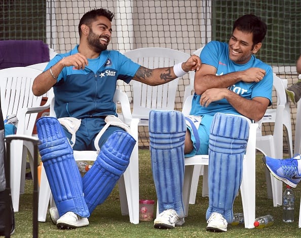 Dhoni gave unique gift to Virat Kohli for first odi series win